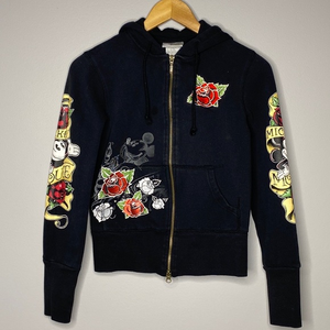 Disney Parks MICKEY‎ MOUSE Rose Tattoo Sweatshirt Hoodie